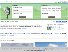 Tablet Screenshot of buzondecumbres.com